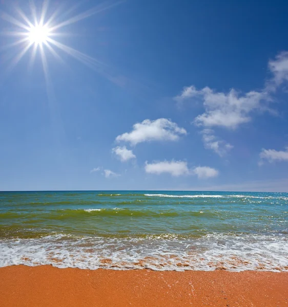 Praia do mar — Fotografia de Stock