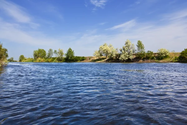 Breiter Flussraum — Stockfoto