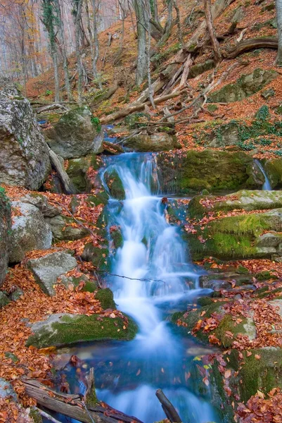 Cascada de otoño — Foto de Stock