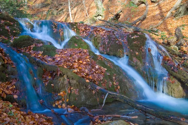 秋の山川 — ストック写真