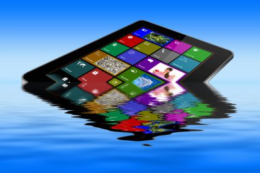 su dolu tablet pc