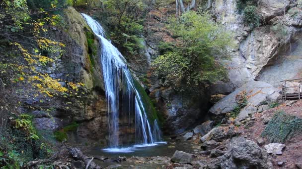 Водопад Джурджур — стоковое видео