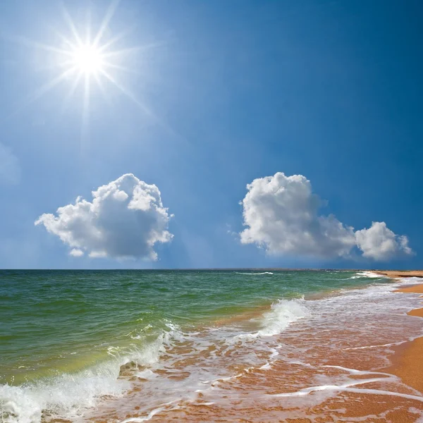 Summer sea scene — Stock Photo, Image