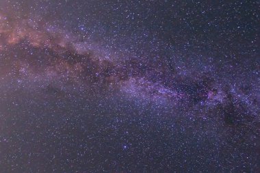 Gece yıldızlı gökyüzü arkaplanı