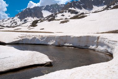 bir dağa vadide Gölü