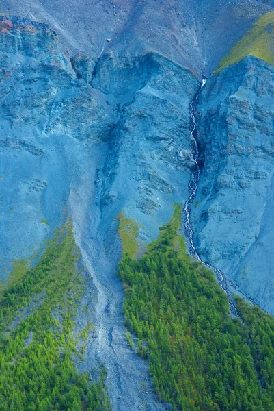 Närbild berg-slutta — Stockfoto