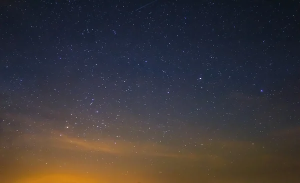 Scorpio sterrenbeeld op een nachtelijke hemel — Stockfoto