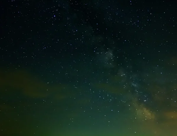 Noite céu estrelado — Fotografia de Stock