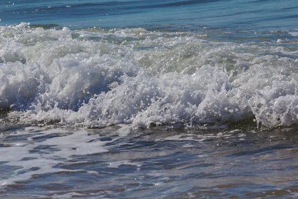 Крупним планом морських хвиль — стокове фото