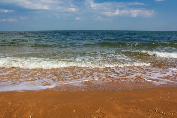 夏の海のビーチ — ストック写真