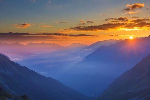 güzel dağ sunrise