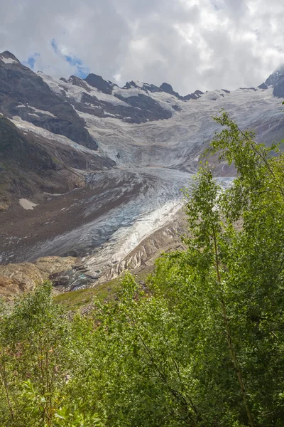 山冰川现场 — 图库照片