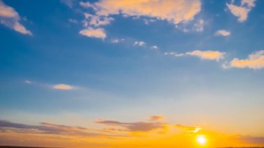 dramatik günbatımı