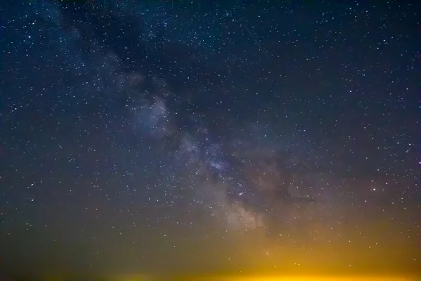 Hintergrund des Nachthimmels — Stockfoto