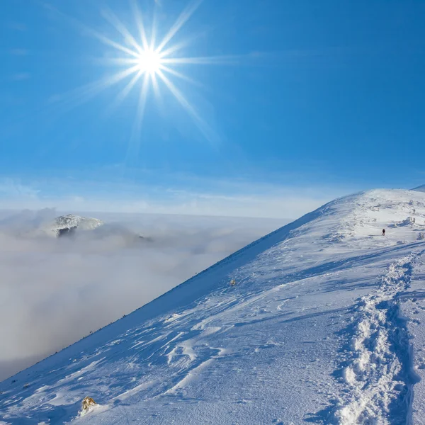 Χειμερινό βουνό — Φωτογραφία Αρχείου