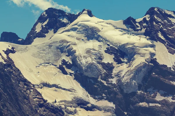 Gipfel und Gletscher — Stockfoto