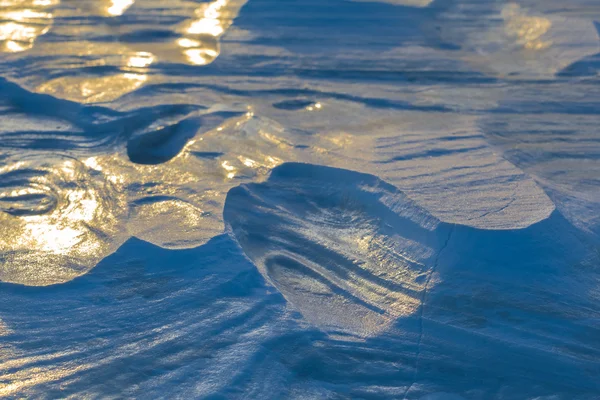 Closeup snow background — Stock Photo, Image