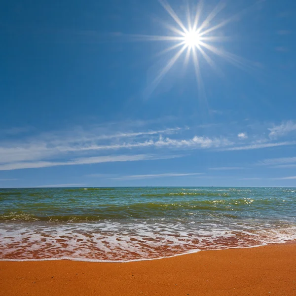 Yaz deniz sahne — Stok fotoğraf