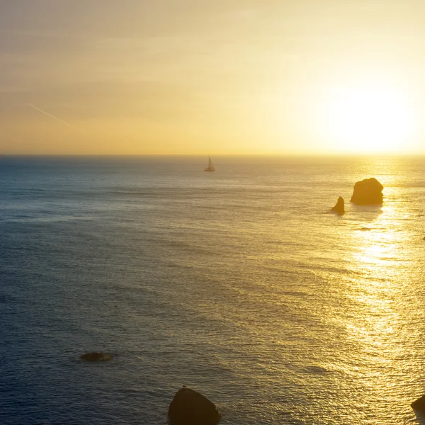 Mar al atardecer — Foto de Stock