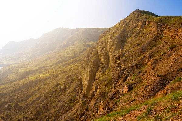 Early morning mountain scene — Stock Photo, Image