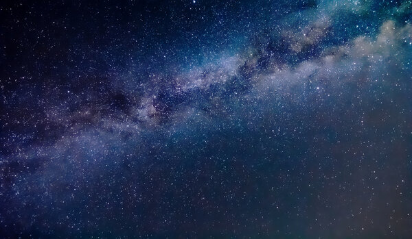 Night scene milky way background