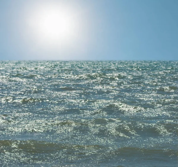 Изумрудный Морской Залив Солнечный День — стоковое фото