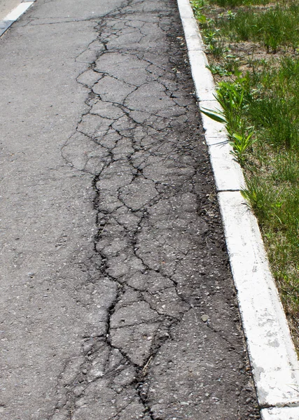 Starý asfalt — Stock fotografie