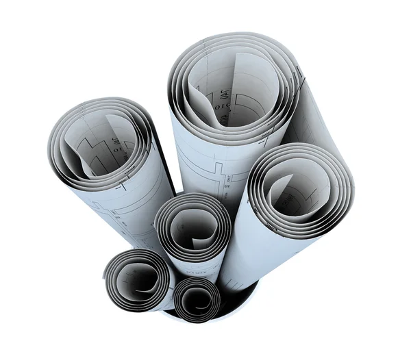 Paper rolls — Stock Photo, Image