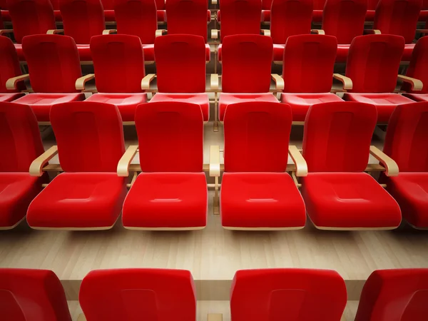 Kırmızı tiyatro koltuk