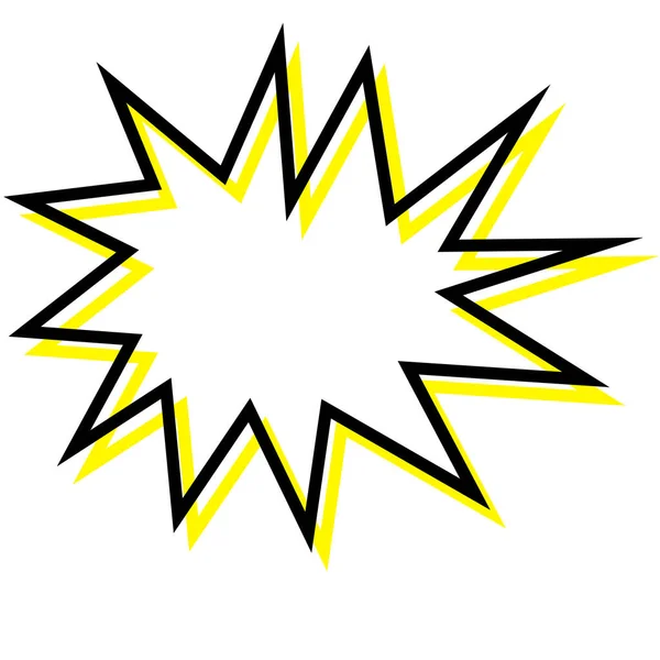 El yazısıyla yazılmış bir konuşma balonu çizimi yaptım..