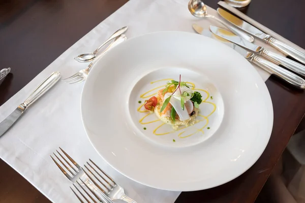 Chirashizushi Wurde Auf Dem Hochzeitsempfang Serviert — Stockfoto