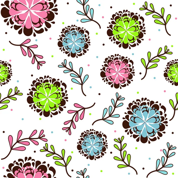 Texture motif floral — Image vectorielle