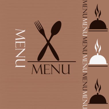 Restoran ve kafe için örnek menü