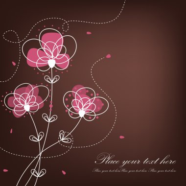 güzel çiçek arkaplanı.