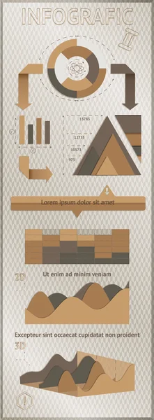 Infografika — Stockový vektor