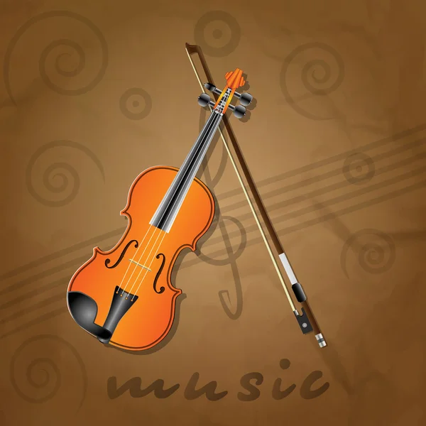 Violino Ilustração De Stock