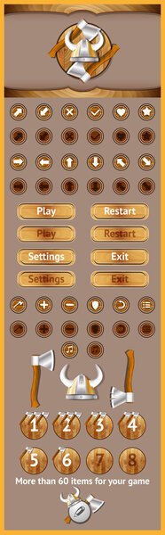 Graphical user interface for games 7