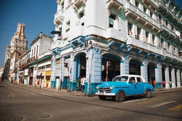 Klassisk Retro Vintage Bil Kuba — Stockfoto