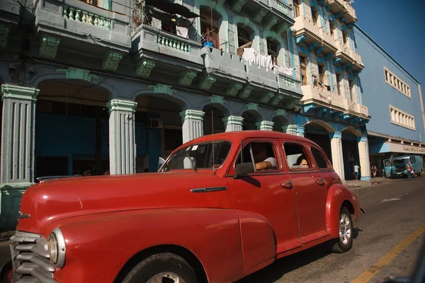 Classique Rétro Voiture Vintage Cuba — Photo