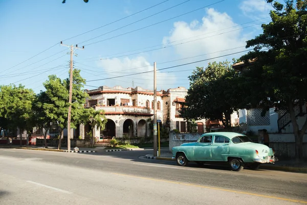 Küba Klasik Antika Araba — Stok fotoğraf
