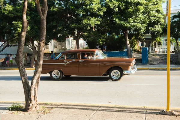 쿠바의 고전적 빈티지 자동차 — 스톡 사진