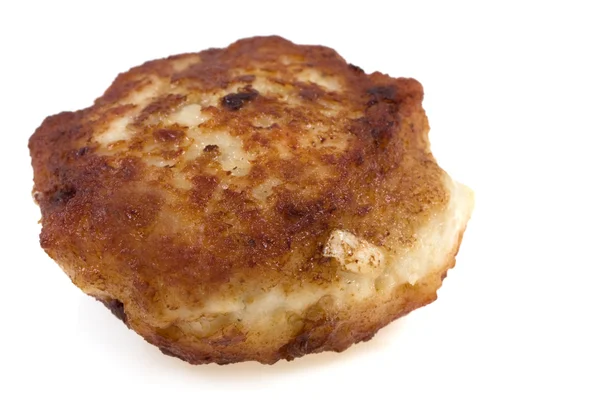 Cutlet on isolated — Stock Photo, Image