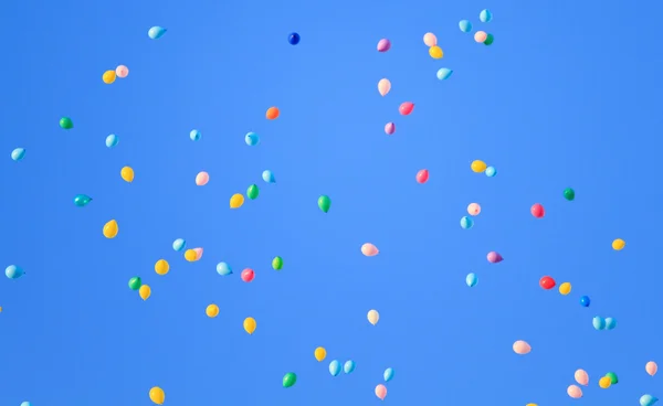 Flying balloons — Stock Photo, Image