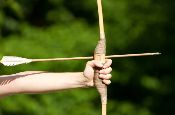 Aiming archers — Stock Photo, Image