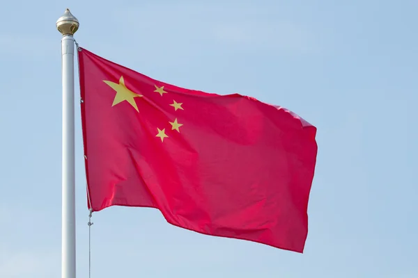 Bandeira Nacional Chinesa — Fotografia de Stock