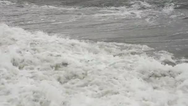Tempestade no mar — Vídeo de Stock