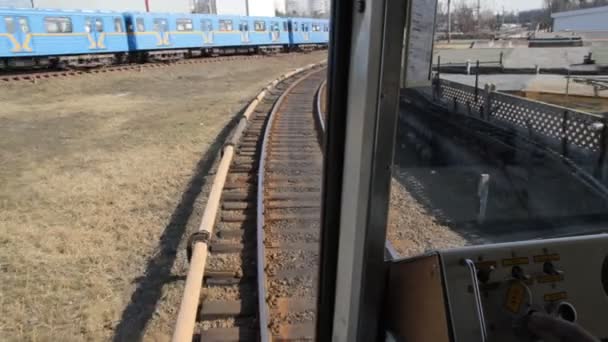 Metro Kiev — Stok video