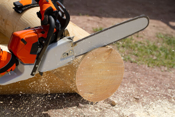 Человек с бензопилой
