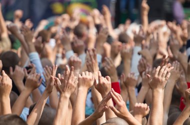 insanların bir konser