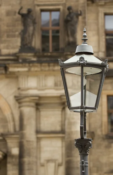 Lantaarn in dresden (Duitsland). — Stockfoto